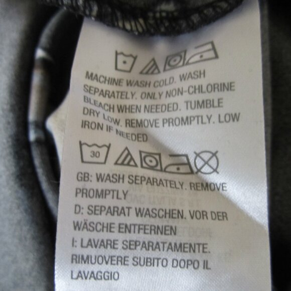 COPY - Renee' Greenstein ATTITUDES Black and Waterfall Paintbrush Colored Maxi … - Picture 10 of 13